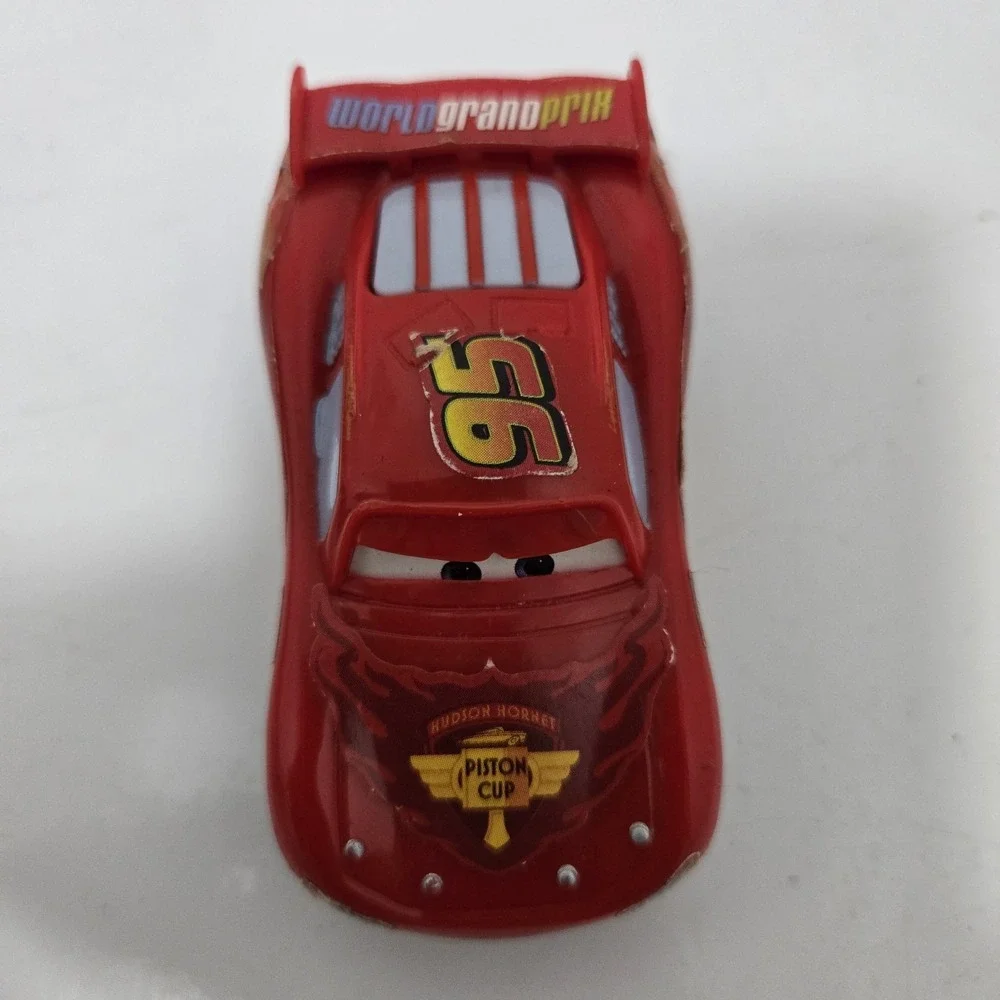 Disney Pixar Cars Lightning McQueen & Fillmore Diecast Toy Cars Lot of 2 Mattel